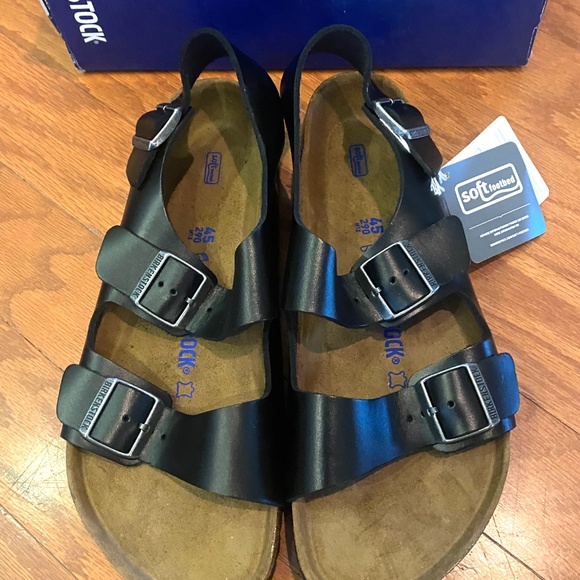 Birkenstock Milano SFB Men’s US12/EU45R Amalfi Black P127 main image 5